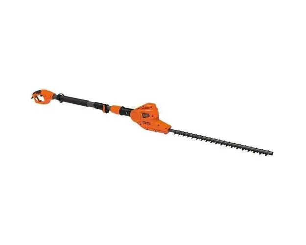 Foarfeca electrica de tuns gard viu, Black & Decker, cu tija, 550 W