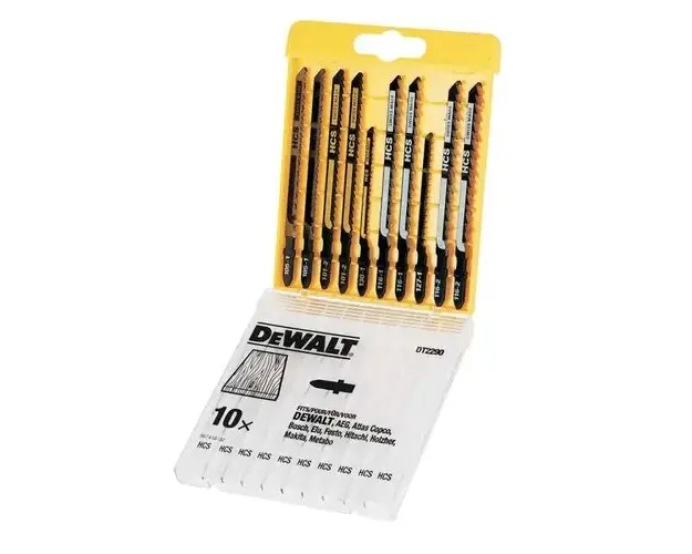 Set de 10 buc panze combinate pentru fierastraul pendular Dewalt DT2290