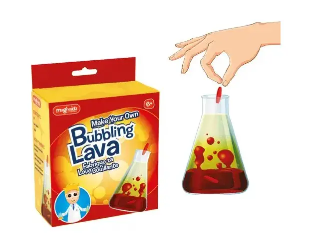 Kit experimente - Lava cu bule, Keycraft Multicolor