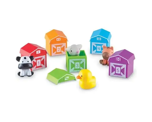 Joc educativ Learning Resources De-a v-ati ascunselea cu animalutele de la ferma