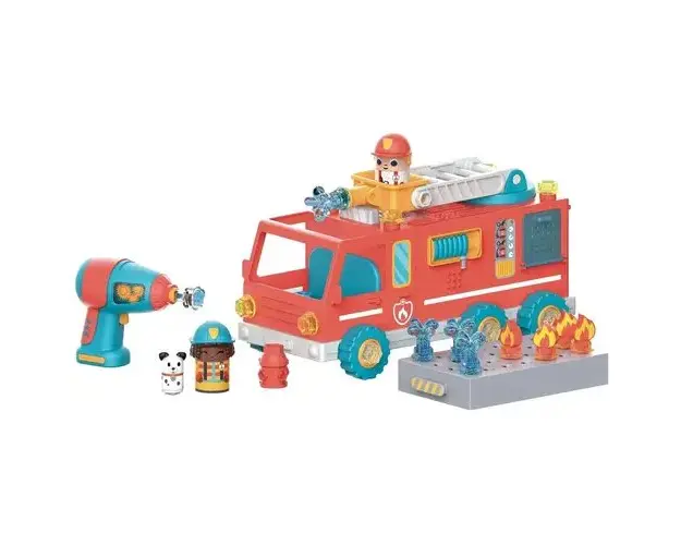 Set Bormasina Magica, Camionul pompierilor 44 piese Educational Insights