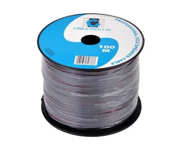 Cablu difuzor cca 2x0.20mm negru 100m