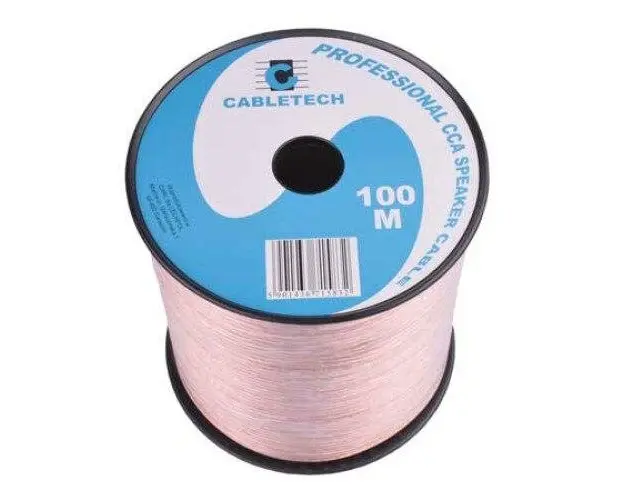 Cablu difuzor CCA 2x6.00mm transparent 100m