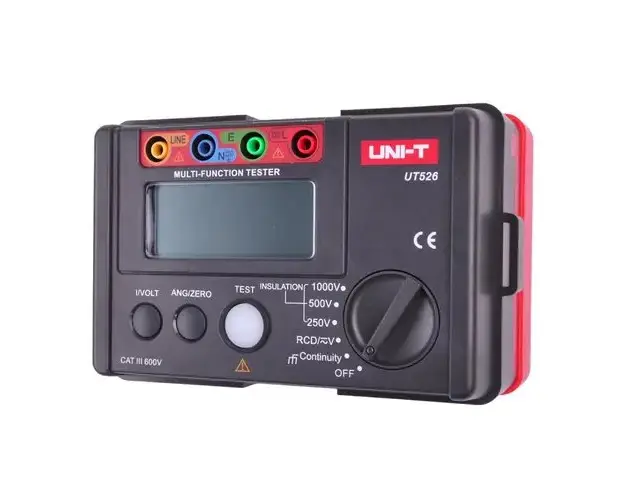 Multimetru de precizie, masurare RCD (residual current device), masurare rezistenta izolatie, digital, Uni-T, UT-526