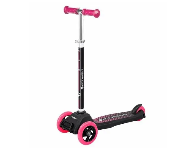Trotineta Kids Wheels Rebel negru/roz