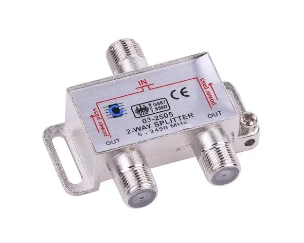Splitter Power Pass, 5-2450 Mhz