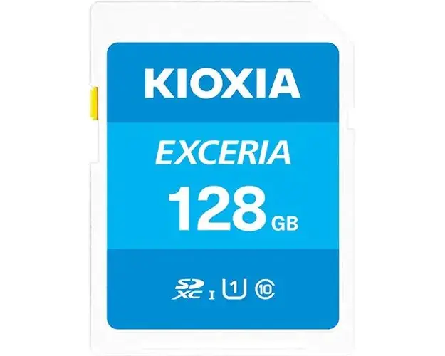 Card de memorie SDXC Kioxia Exceria (N203) 128GB,UHS I U1,LNEX1L128GG4