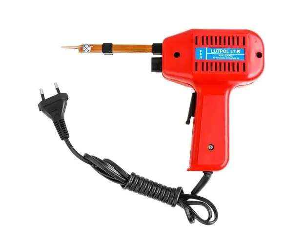 Pistol de lipit L-6B, 100 W, Rosu