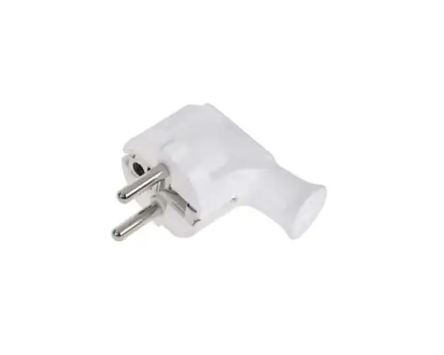 Stecher schuko 90 de grade, wt-35 alb