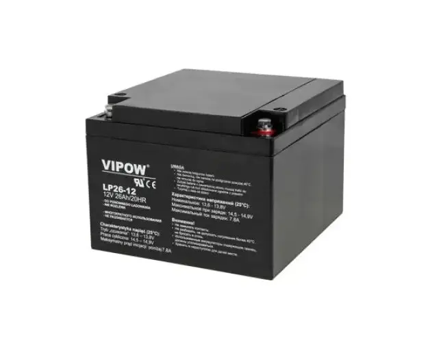 Acumulator stationar plumb acid 12V 26Ah Vipow
