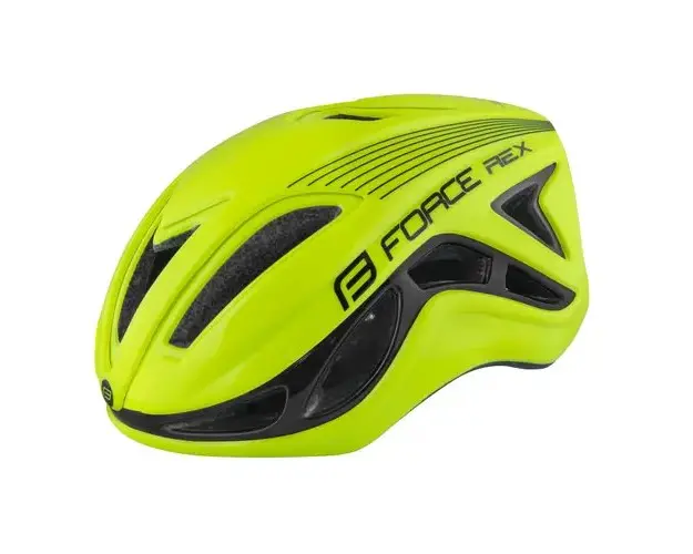 Casca Force Rex Galben Fluo/Negru S/M