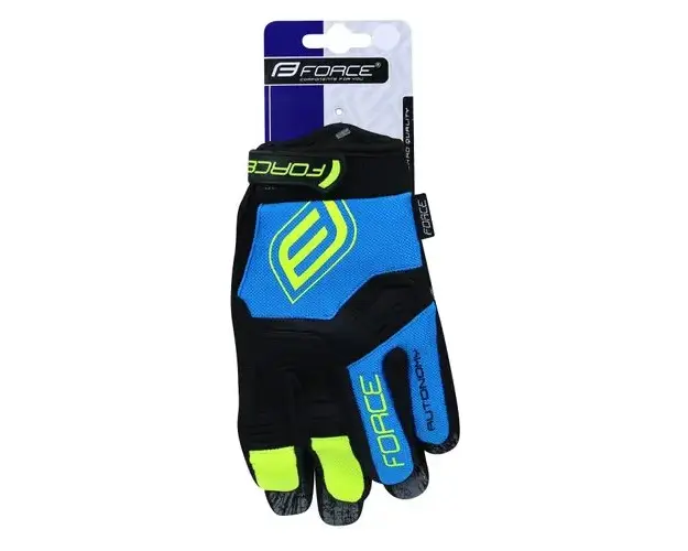 Manusi MTB Force Autonomy F17 Negru/Albastru XL