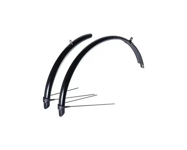 Set aparatori BBB FlexFender PP fata/spate 28 negre