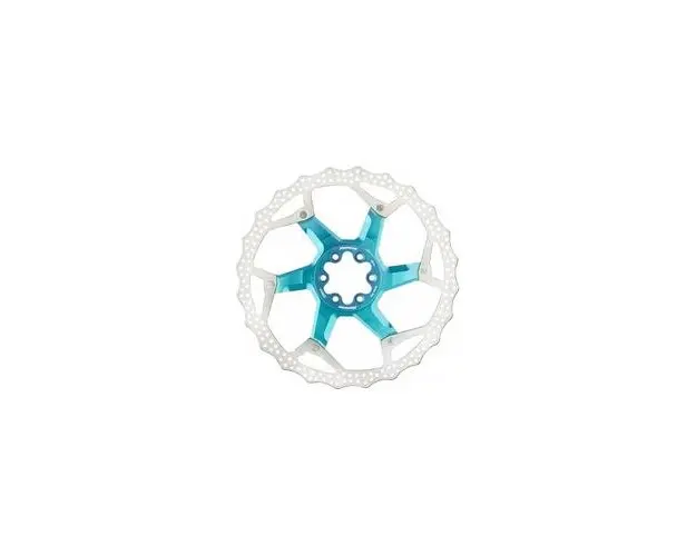 Disc frana Reverse Discrotor 203mm aluminiu/otel albastru deschis