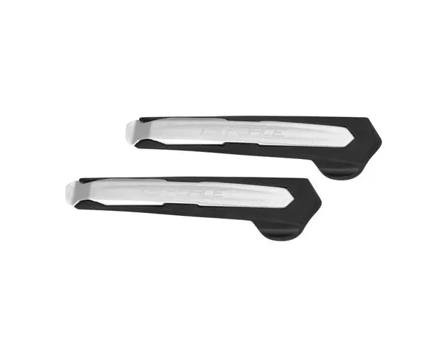 Set 2 leviere anvelopa Force Al-plastic argintiu/negru