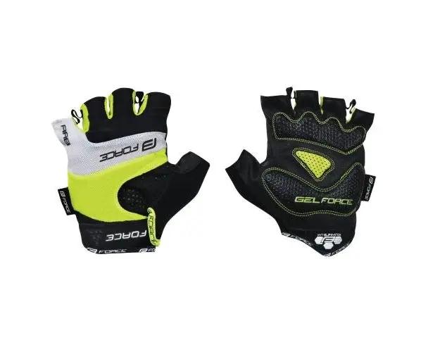 Manusi gel Force Rab Galben Fluo L