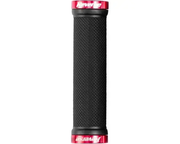 Mansoane Reverse Classic Lock-On 130/31mm Negru/Rosu