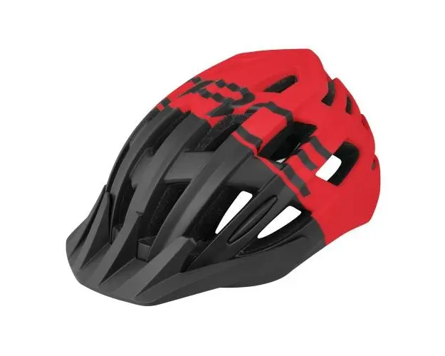 Casca Force Corella MTB Negru/Rosu S-M