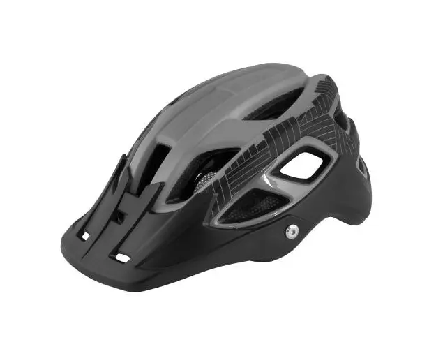 Casca Force Aves MTB E-bike, Gri-Negru Mat L-XL