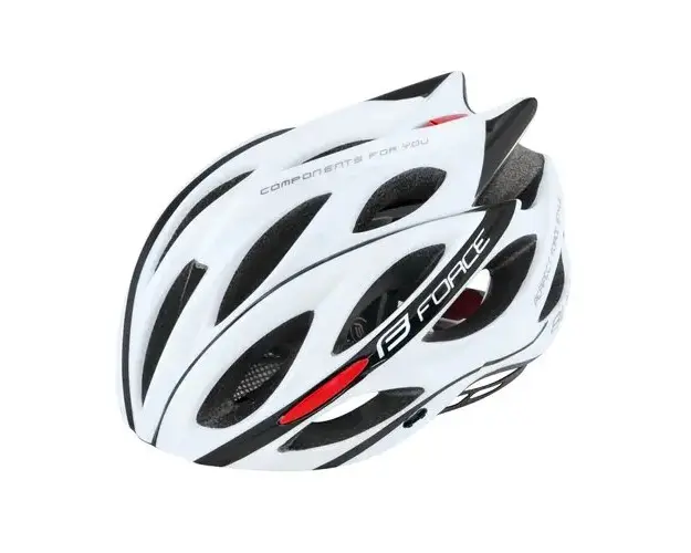 Casca Force Bull Alb/Negru S-M