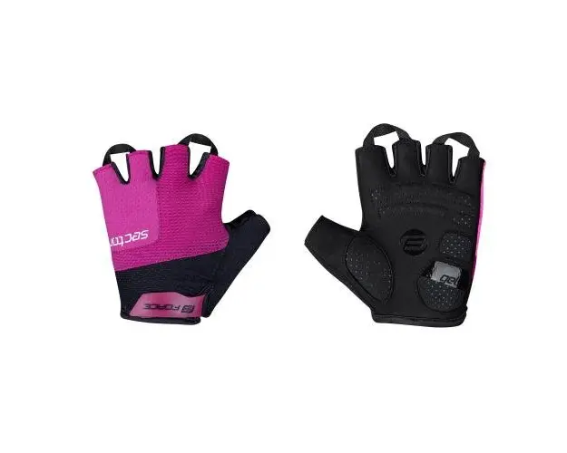 Manusi Force Sector Lady gel, negru/roz, XL