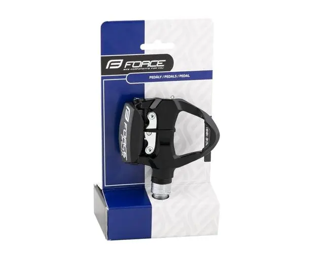 Set pedale Force Flix compatibile Look KEO, Negru
