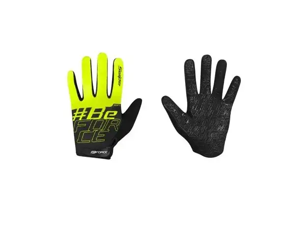 Manusi Force Kid MTB Swipe verde/negru M