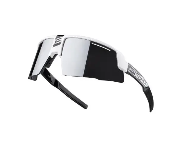 Ochelari Force Ignite, alb/negru, lentila neagra