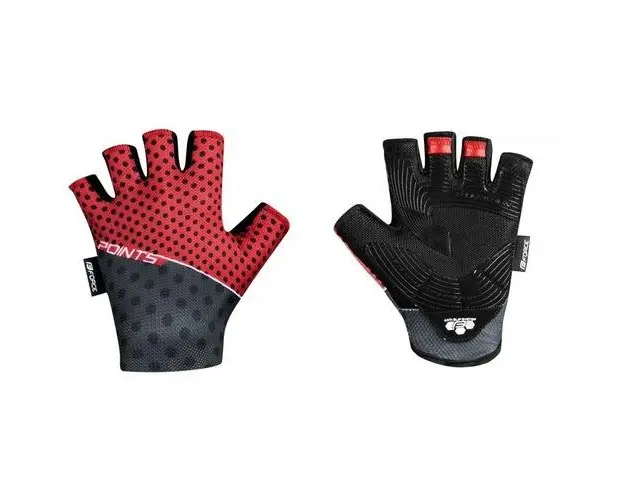 Manusi Force Points scurte Rosu/Negru S