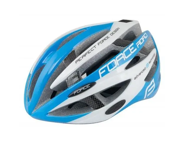 Casca Force Road albastru/alb S-M