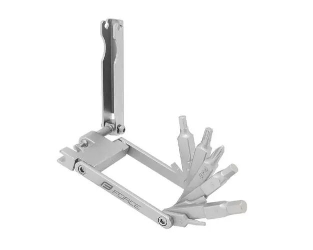 Set scule Force 12 functii cu cheie lant