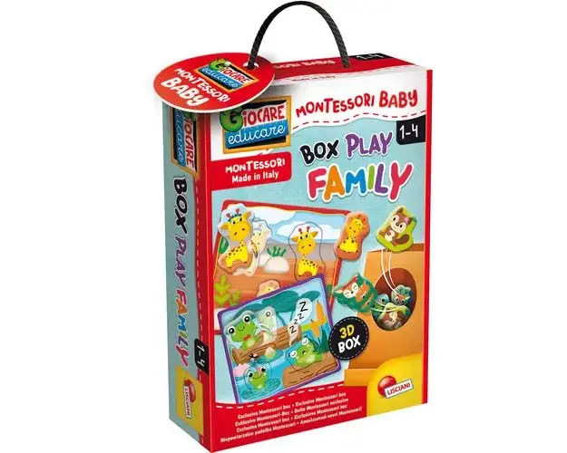 Joc educativ Cutiuta Montessori Animalutele mele LISCIANI