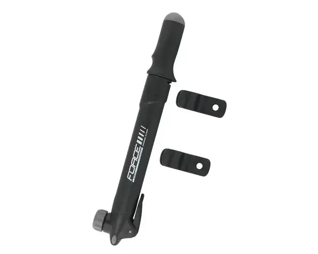 Pompa bicicleta Force Easy Duo plastic Negru