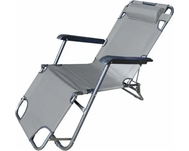 Sezlong Heinner DSZG001, 153x60x79 cm (Gri)