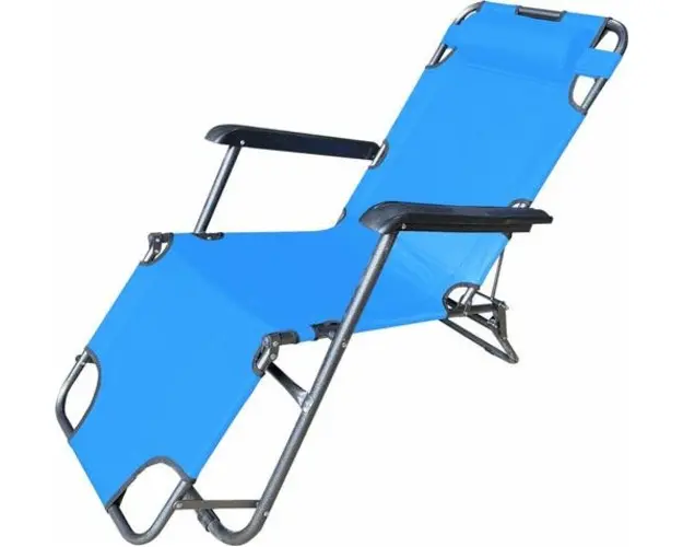 Sezlong Heinner DSZA004, 153x60x79 cm (Albastru)