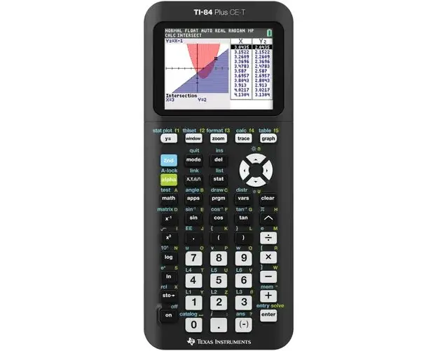 Calculator grafic Texas Instruments TI-84 Plus CE-T, afisaj color