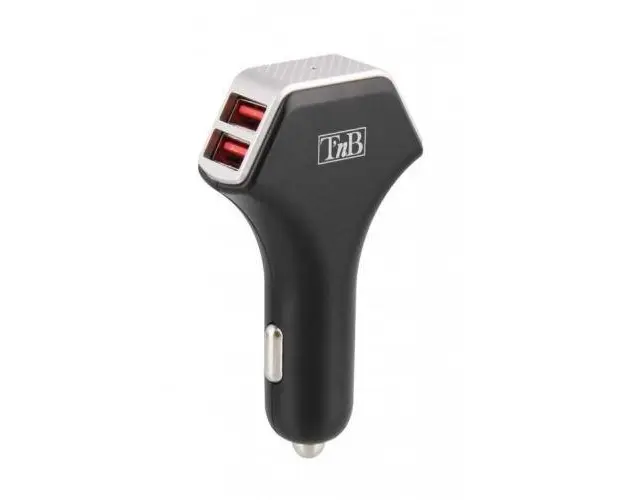 Incarcator auto negru TNB 8.0A 4 USB ports