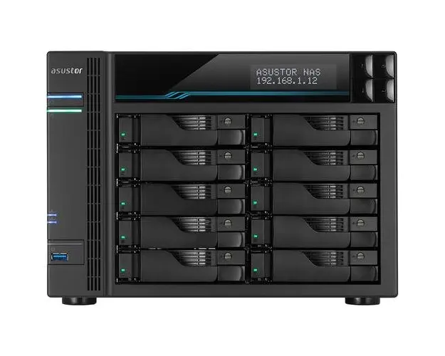 Network Attached Storage Asustor LOCKERSTOR 10 AS6510T, 10-Bay, Intel Atom® C3538 2.1GHz, 8GB DDR4