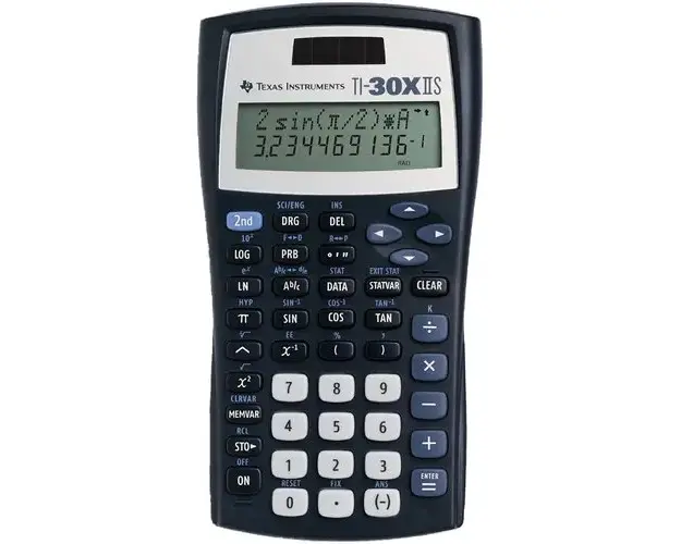 Calculator stiintific Texas Instruments TI-30XS II, afisaj cu 2 linii