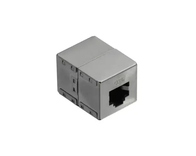 Adaptor cu carcasa metalica LogiLin , Inline 1:1, Cat.6 RJ45, STP