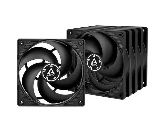 Ventilator ARCTIC P12 Value Pack Black, 120mm