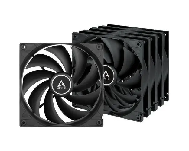 Ventilator ARCTIC F14 Value Pack Black, 140mm