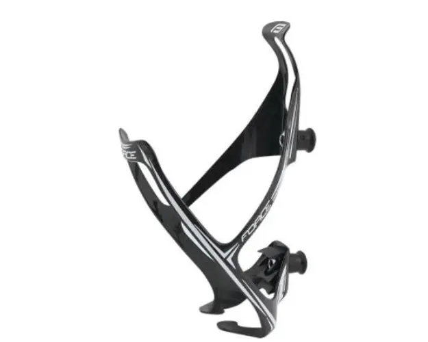 Suport bidon Force Carbon 18 grame negru/alb