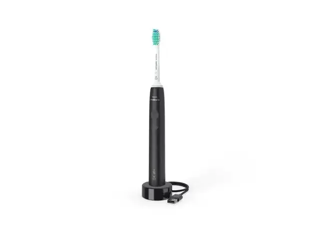 Periuta de dinti electrica Philips Sonicare HX3671/14, 1 program, Numar de miscari/minut 62000,1 capat de periere,Negru