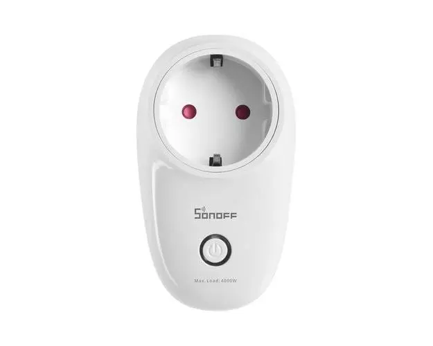 Priza inteligenta Sonoff S26R2-TPF, Wi-Fi, 16A, 4000W, compatibil Android/iOS