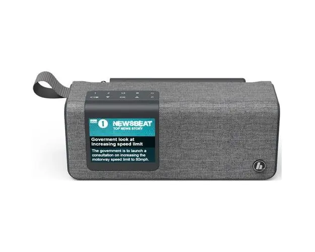 Radio Hama DR200BT, Digital, FM, DAB/DAB+, Gri