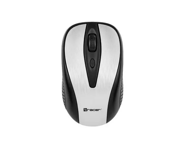 Mouse Wireless Tracer Joy II, 1600 DPI, USB (Argintiu)