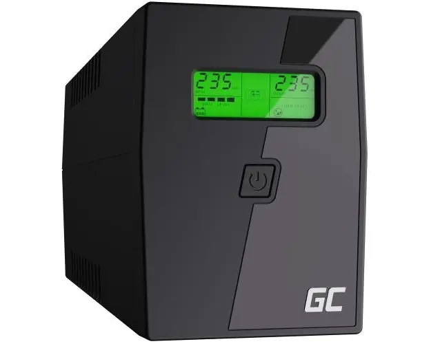 UPS Green Cell 600VA 360W Line Interactive AVR LCD Reglaj Automat al Tensiunii cu ecran tactil