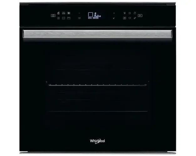 Cuptor incorporabil electric WHIRLPOOL W6 OM4 4S1 H BL, A+, Autocuratare Hidrolitica, 73 l, negru