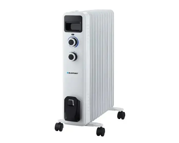 Radiator ulei 11 elementi 2500W Blaupunkt HOR501, termostat reglabil, protectie la supraincalzire